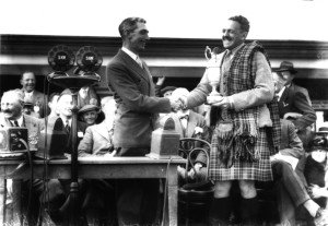 Im Juli 1931 gewinnt Tommy Armour aus Schottland den Claret Jug. (Foto: Getty)