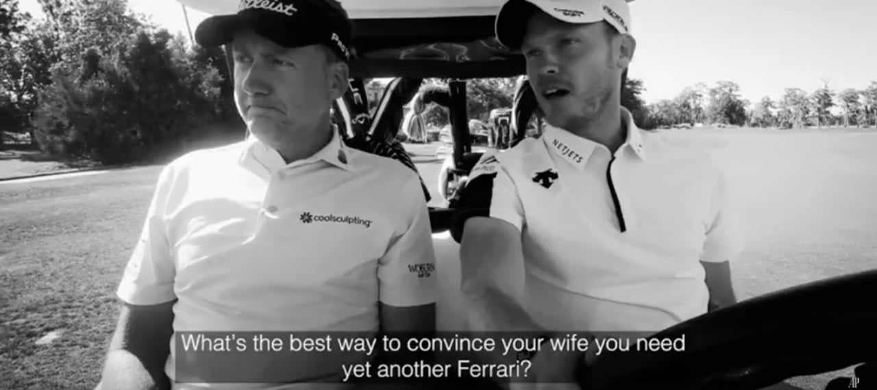 Video Ian Poulter und Danny Willet beim Audemars Piguet Cart Talk