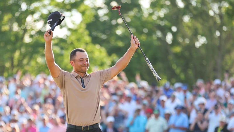 Xander Schauffele über seinen ersten Majorsieg bei der PGA Championship 2024. (Foto: Getty)