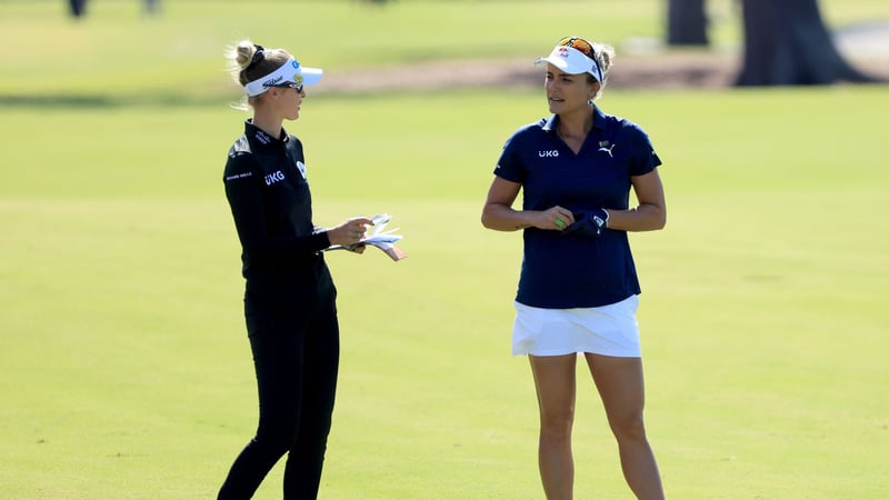 Nelly Korda und Lexi Thompson im Fokus bei der US Women's Open. (Foto: Getty)