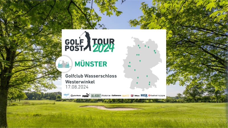 Bei der Golf Post Tour 2024 dabei: Der Golfclub Wasserschloss Westerwinkel.