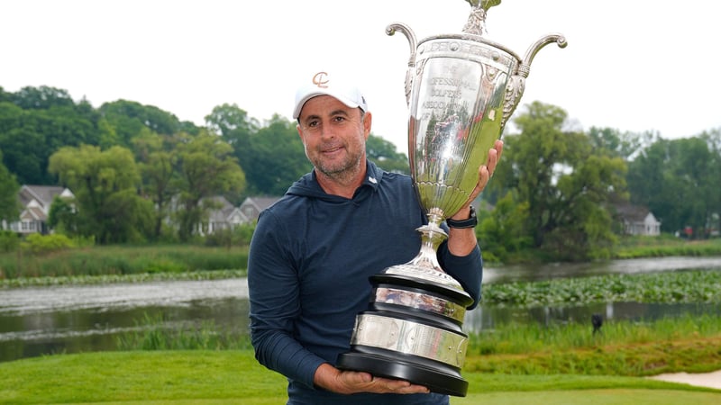 Feiert seinen ersten Major-Sieg auf der Champions Tour: Richard Bland. (Foto: Getty)