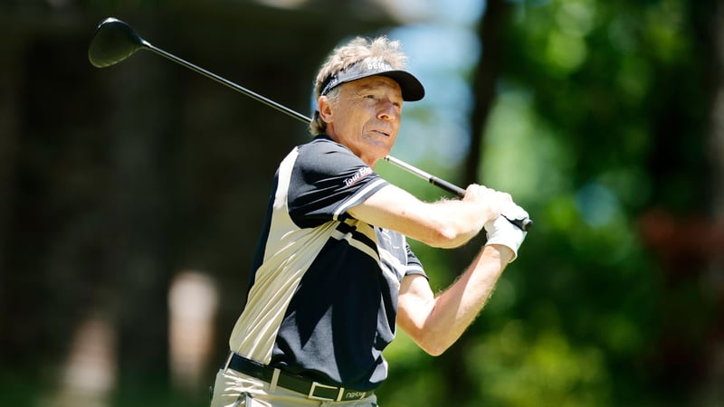 Bernhard Langer ist nach seiner Verletzung zurück unter den ersten 10 auf der Champions Tour. (Quelle: Getty)