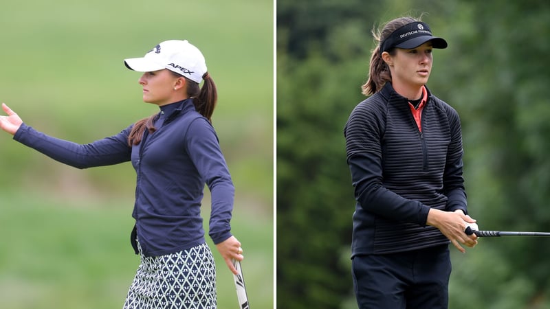 Aline Krauter (T5) und Laura Fünfstück (T10). (Foto: Getty)