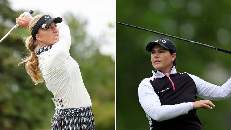 Sophia Popov und Caroline Masson (v.l.n.r.). (Foto: Getty)