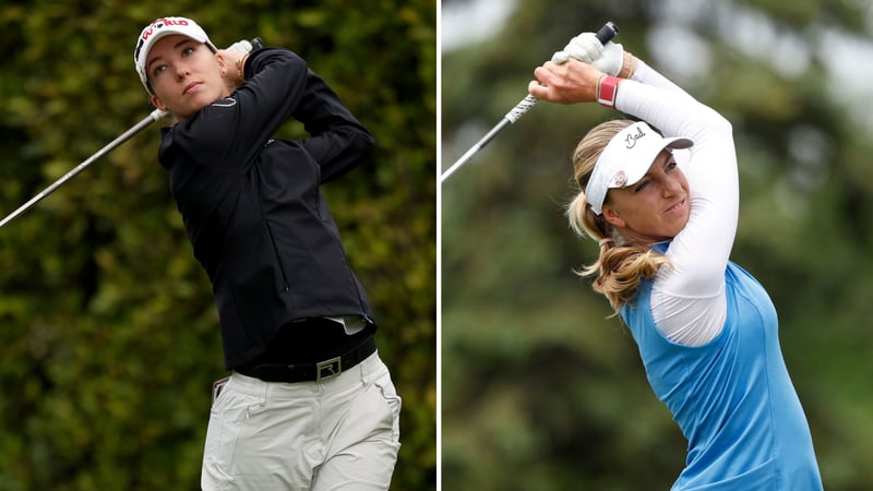 Alexandra Försterling und Sophia Popov überzeugten am ersten Tag des zweiten Maors der LPGA Tour Saison. (Quelle: Getty)