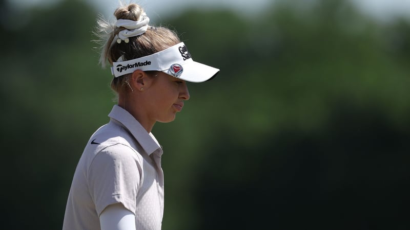 Nelly Korda startete mit einer 80er-Runde in das zweite Major der Saison. (Quelle: Getty)