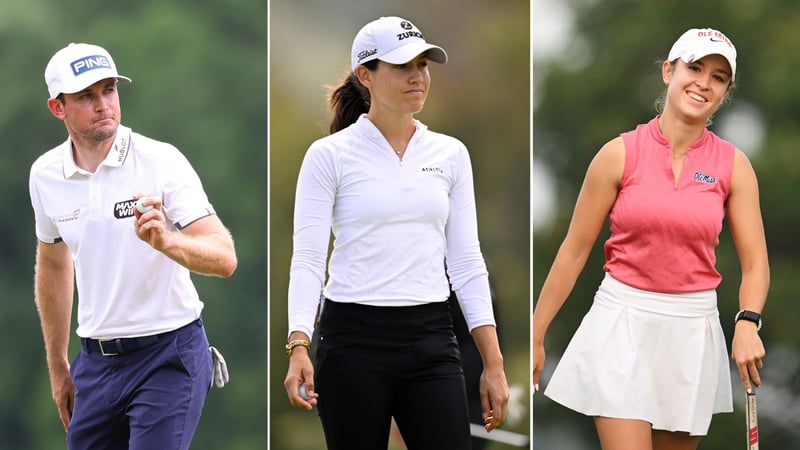 Im August wird es ernst für die Schweizer Golfer und Golferinnen bei den Olympia 2024. Wer darf sich Hoffnung machen? (Fotos: Getty)