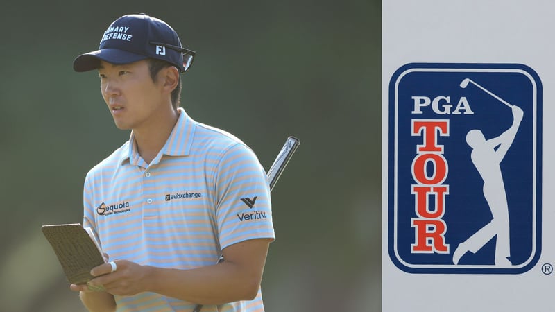 Michael Sangwon Kim ist auf der PGA Tour besonders für seine Twitter-Beiträge bekannt. (Fotos: Getty)