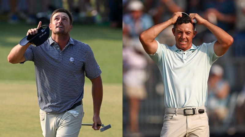 Bryson DeChambeau und Rory McIlroy lieferten sich bei der US Open 2024 ein dramatisches Finale. (Fotos: Getty)