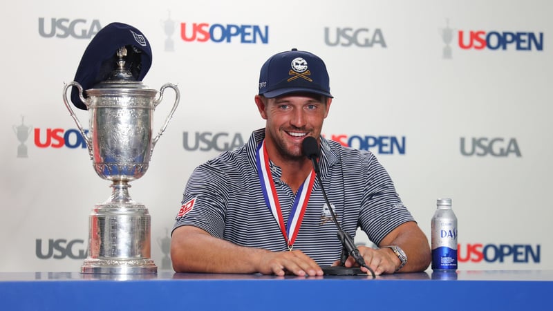 Bryson DeChambeau nach seinem Sieg der US Open 2024. (Foto: Getty)