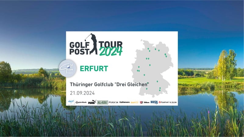 Golf Post Tour 2024: Zu Gast im Thüringer Golfclub 