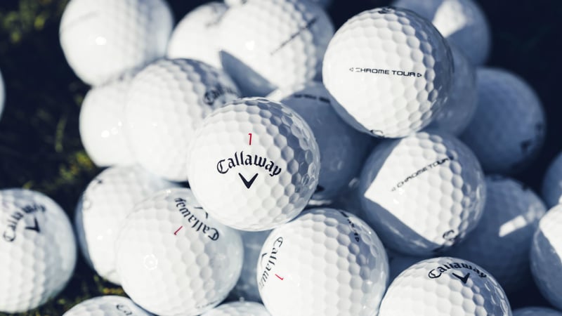 Der Callaway Chrome Tour Golfball der Saison 2024. (Foto: Callaway)