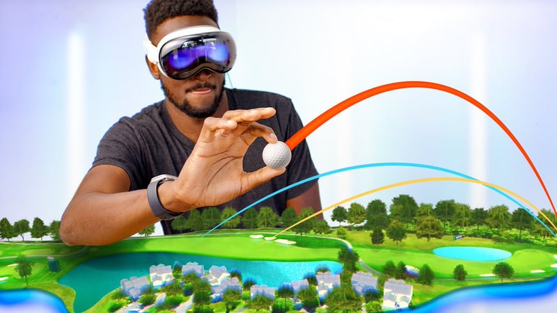 Marquee Brownlee deckt in seinem neusten Video auf, wieviel Technologie wirklich hinter einem Turnier der PGA Tour steckt. (Quelle: Twitter@MKBHD)