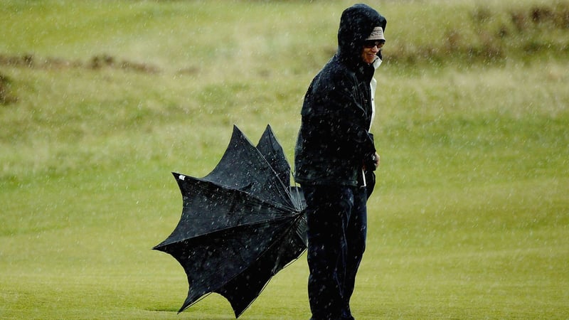 Golftraining: Tipps für unterschiedliche Wetterlagen. (Foto: Getty)