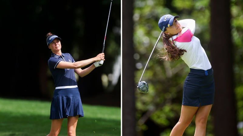 LPGA Tour: Esther Henseleit und Aline Krauter bei den Women's PGA Championship. (Foto: Getty)