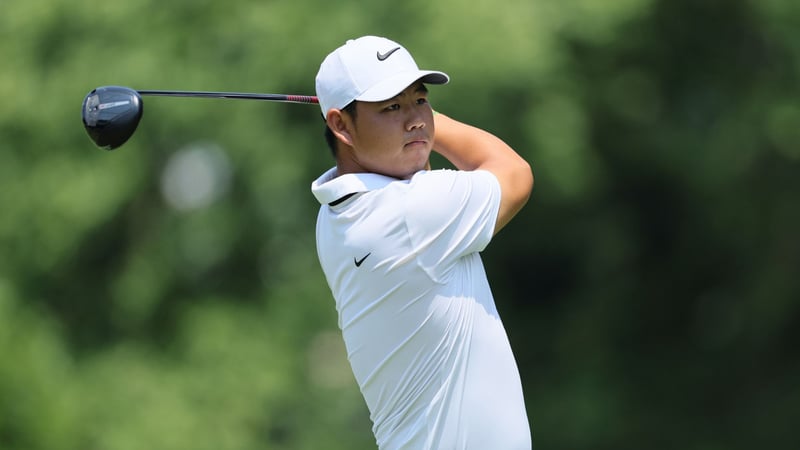 PGA Tour: Tom Kim führt nach Tag 1 beim Signature Event. (Foto: Getty)