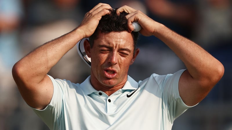 Rory McIlroy im Liveticker zum US Open 2024 Finale. (Image: Getty)