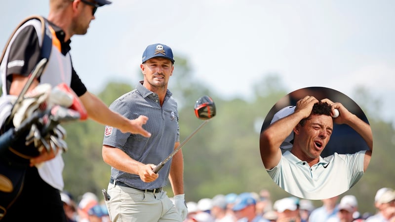 Bryson DeChambeau und Rory McIlroy brachten einige interessante Statistiken hervor. (Foto: Getty)