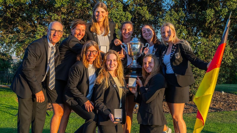 Die deutschen Damen gewinnen bei der Team-Europameisterschaft in Spanien die Goldmedaille. (Foto: EGA)