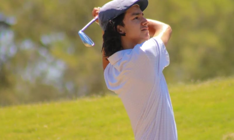 Die 59er Runde des 14-Jährigen Golfers AJ Ramos schlägt Wellen. (Foto: Facebook@Junior Golf Association of Arizona)