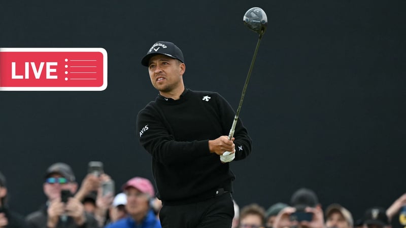 Xander Schauffele am Finaltag der British Open 2024. (Foto: Getty)