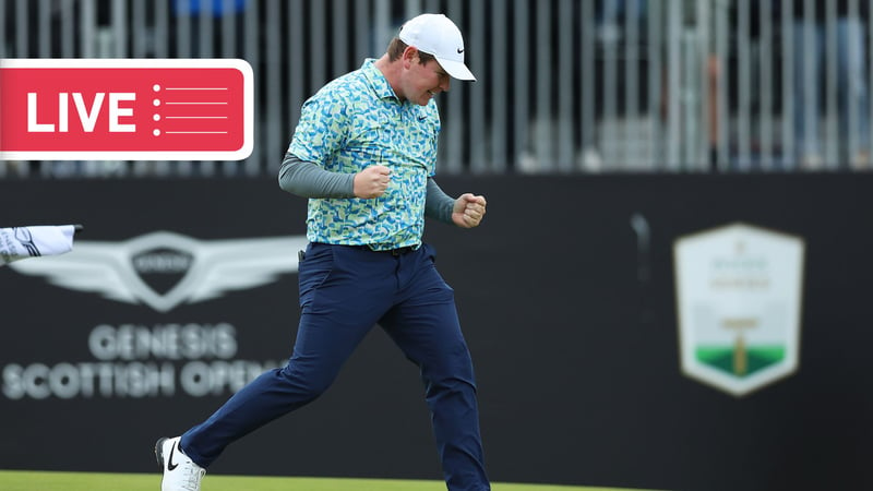 Robert MacIntyre gewinnt die Scottish Open auf der DP World Tour. (Foto: Getty)