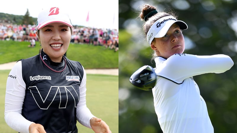 Ayaka Furue und Esther Henseleit auf der LPGA Tour. (Fotos: Getty)