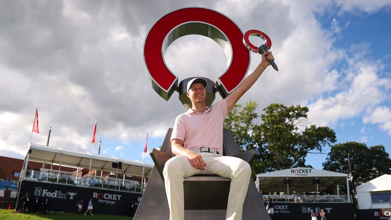 Cam Davis gewinnt die Rocket Mortgage Classic der PGA Tour. (Foto: Getty)