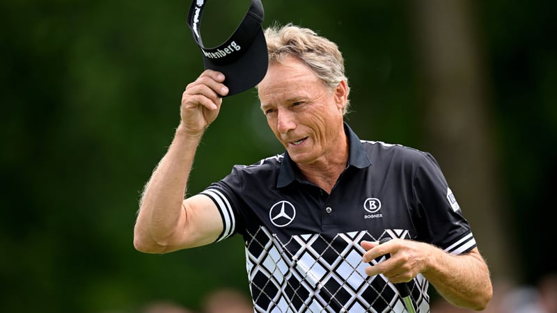 Bernhard Langer an Tag 1 der BMW International Open. (Foto: Getty)