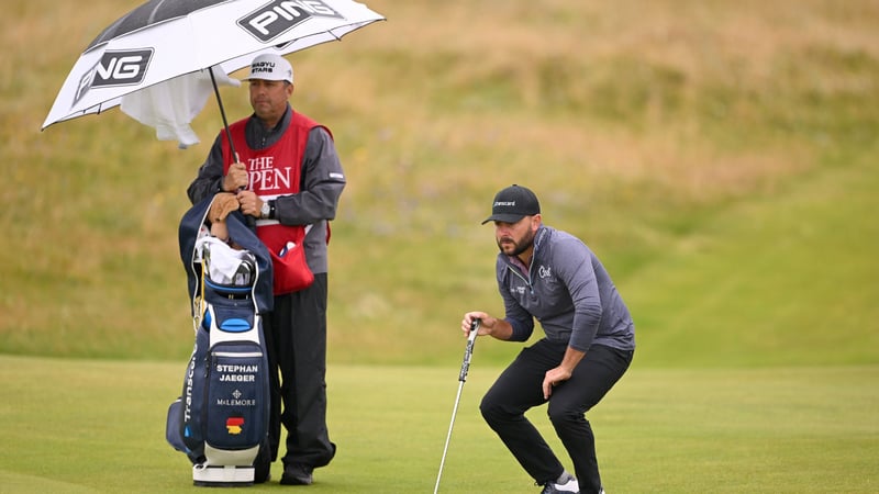 Stephan Jäger auf Runde 1 bei der British Open 2024. (Foto: Getty)