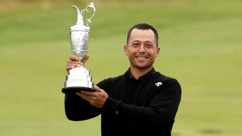 Xander Schauffele gewinnt die British Open 2024. (Foto: Getty)