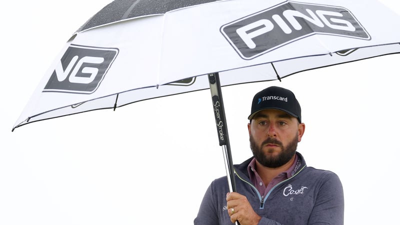 Stephan Jäger im Interview mit Golf Post nach Runde 1 der British Open 2024. (Foto: Getty)