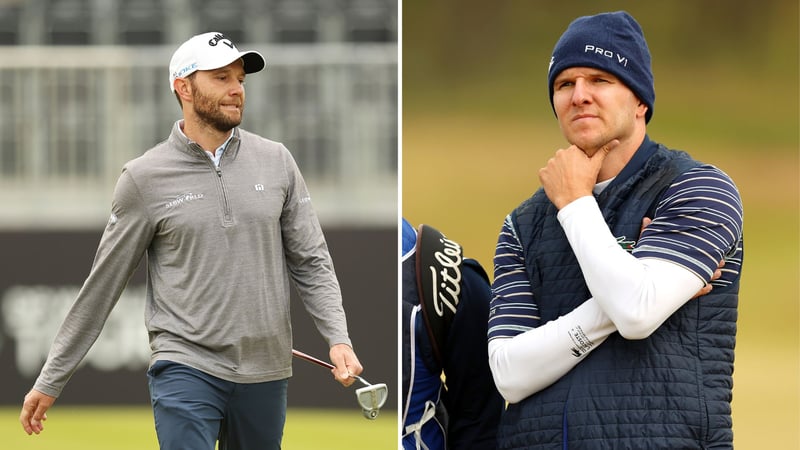 Max Kieffer und Yannik Paul im kühlen Schottland. (Foto: Getty)