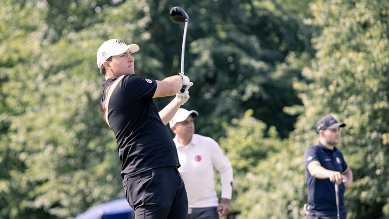 Für Jonas Rother (GC Hof Hausen vor der Sonne) ist es die erste Teilnahme an einer Europäischen Mannschaftsmeisterschaft der Golfer mit Behinderungen. (Foto: DGV/Tiess)