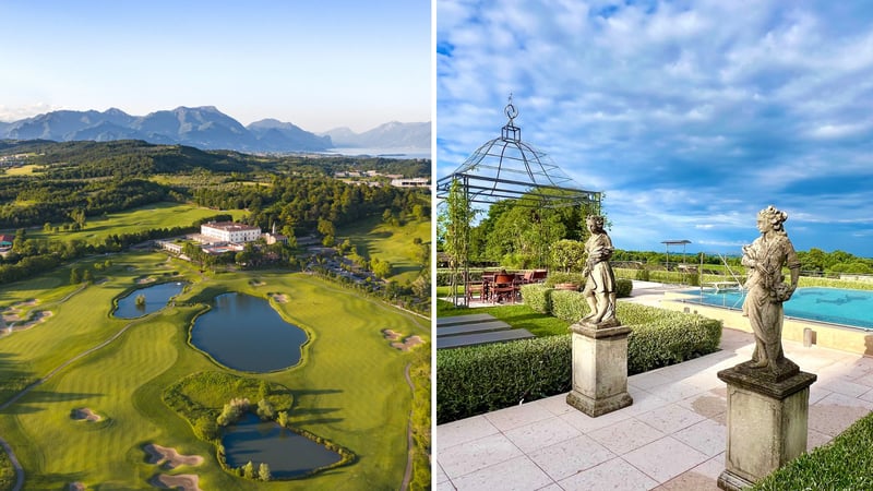 Arzaga Golf und QC Termegarda. (Fotos AZALEA (links) und Jürgen Linnenbürger)