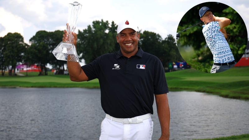 Jhonattan Vegas siegt auf der PGA Tour. Matti Schmid wird Zwölfter. (Quelle: Getty)