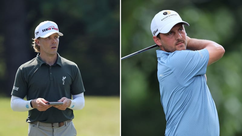 Diese beiden deutschsprachigen Spieler sind noch Teil der ISCO Championship 2024 der PGA Tour. (Fotos: Getty)