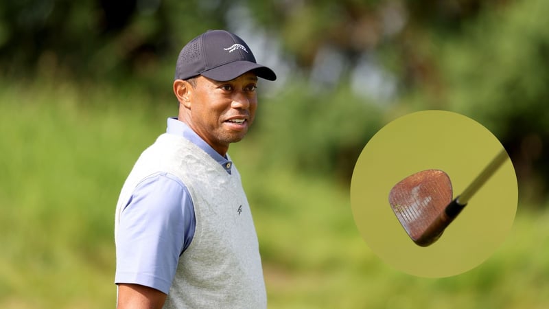 Die TaylorMade Wedges von Tiger Woods bei der British Open 2024. (Foto: Getty)