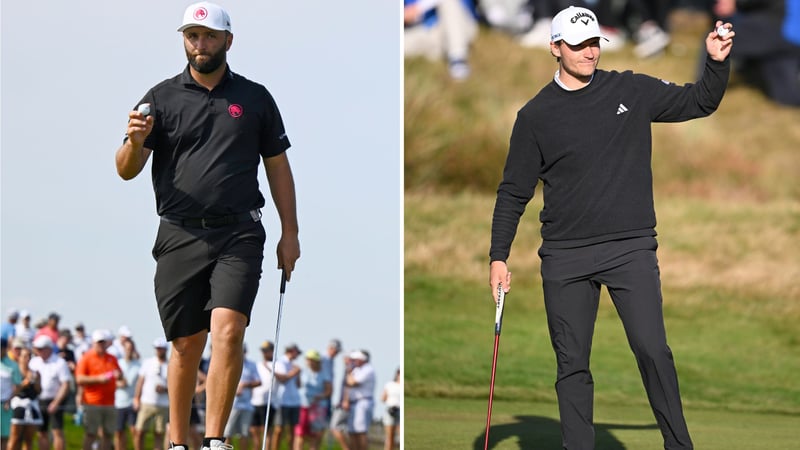 WITB: Jon Rahm und Rasmus Hojgaard gewinnen mit Schlägern von Callaway. (Quelle: Getty)