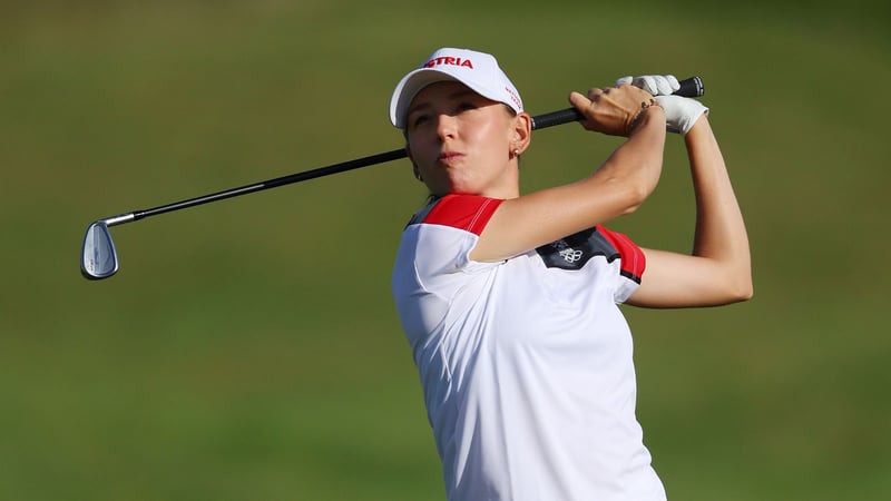 Emma Spitz beim Golfturnier bei Olympia 2024. (Foto: Getty)