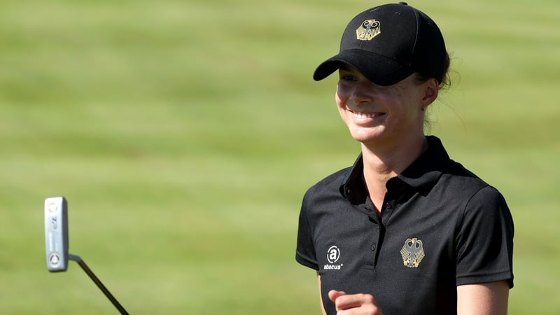 Esther Henseleit steht kurz vor der automatischen Qualifikation für den Solheim Cup 2024. (Quelle: Getty)