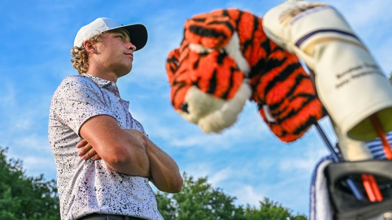 Tiger Christensen macht knapp 30 Jahre nach Tiger Woods bei der US Amateur auf sich aufmerksam. (Foto: Getty)