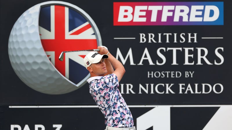 Hurly Long beim Betfred British Masters 2024 der DP World Tour. (Foto: Getty)