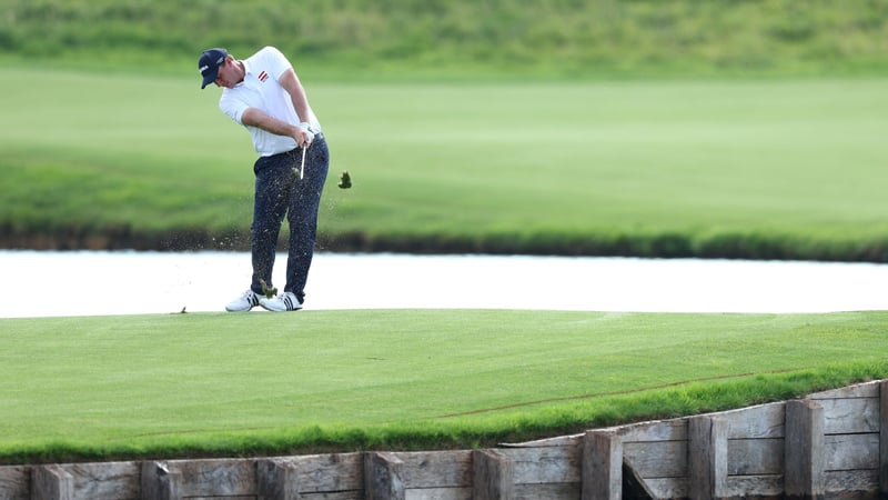 Sepp Straka am zweiten Tag des Golfturniers bei Olympia 2024. (Foto: Getty)