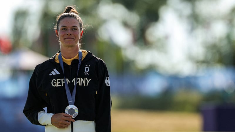 Esther Henseleit gewinnt Silber im Golf bei Olympia 2024. (Foto: Getty)