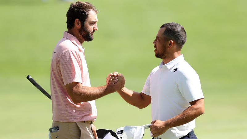 Duell der Giganten: Scottie Scheffler und Xander Schauffele gelten als große Favoriten auf den Gesamtsieg der PGA Tour. (Quelle: Getty)