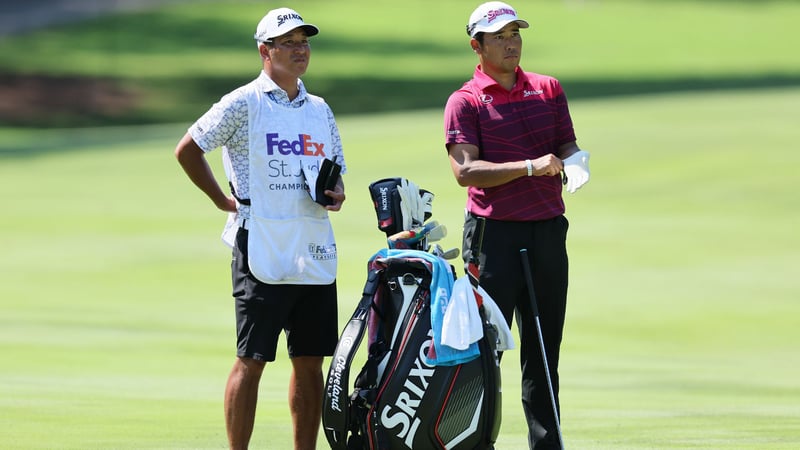 Hideki Matsuyamas PPGA Tour WITB mit Srixon und TaylorMade. (Bild: Getty)