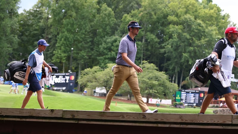 Beau Hossler führt die Wyndham Championship der PGA Tour an. (Foto: Getty)