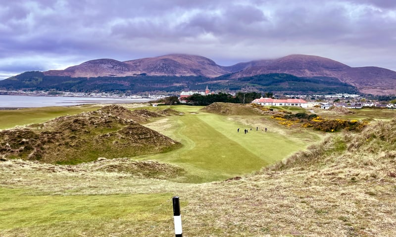 Royal County Down: Ein Best Ball mit Brian und die Sache mit der Bucket List